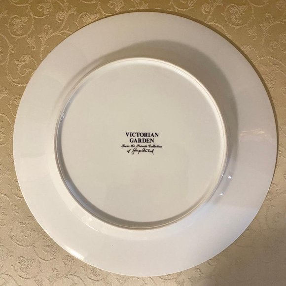 Vintage Victorian Garden Georges Briard Private Collection Platter/Charger Plate - Picture 3 of 7